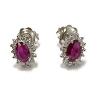 Orecchini Fanton Gioielli Donna in Oro Rubino 0.98 Ct OROR-36-52 - OROR-36-52